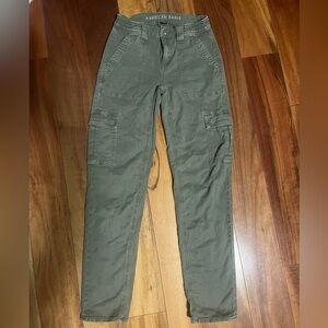 American eagle green cargos